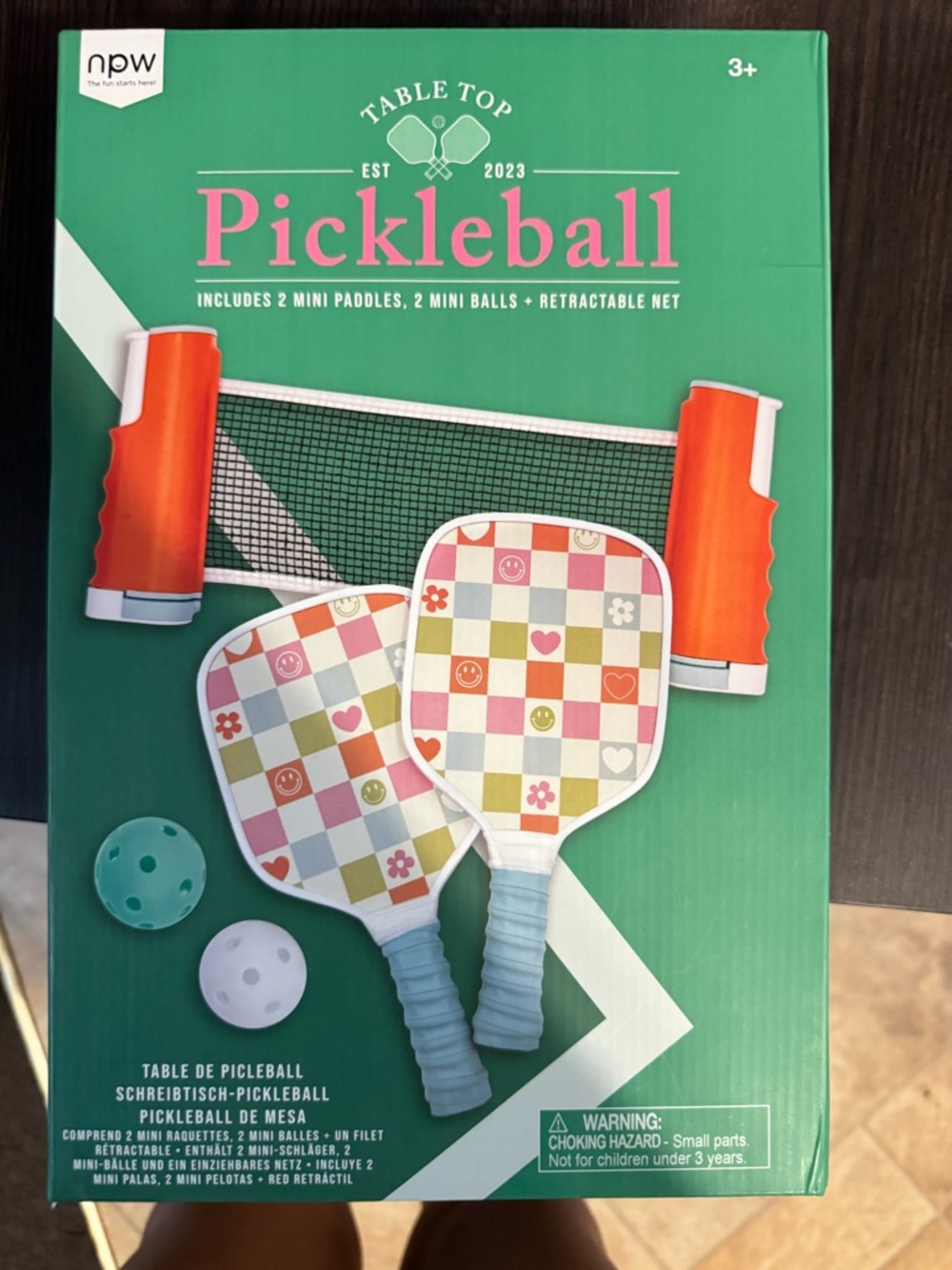 npw Table Top Pickleball Set - Multi-Color